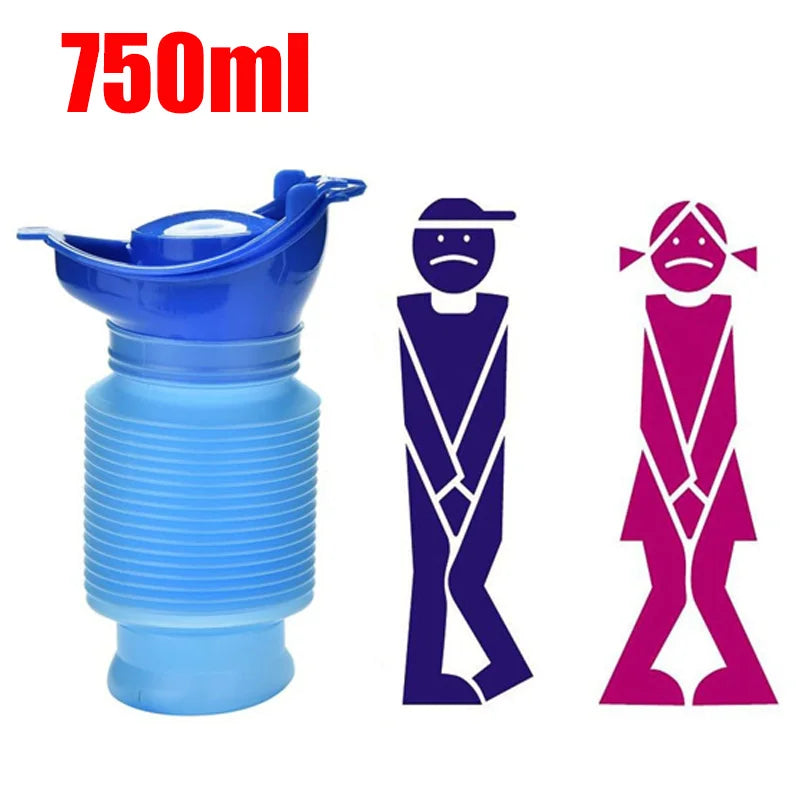 Expandable Portable Emergency Travel Urinal